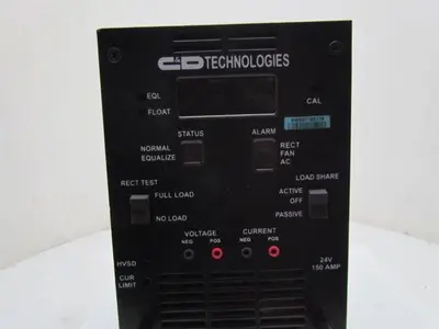 C & D HFM24BC150 100.7520.24A Modular Power Rectifier 24V 150 Amp 183-264VAC