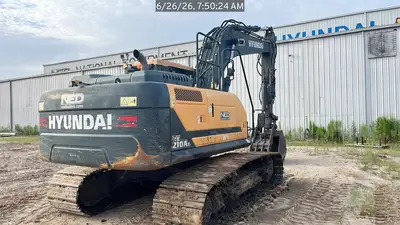 Used 2023 HYUNDAI HX210AL Crawler Excavators Texas US | National Equipment Dealers #1422423