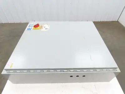 Hoffman A363008LP Wall Mount Electrical Enclosure 36x30x8" w/Backplate Type 12