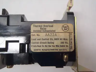 New | in-Stock WESTINGHOUSE THERMAL OVERLOAD RELAY Relays & Switches Michigan US | Maverick Industrial Sales #1401195