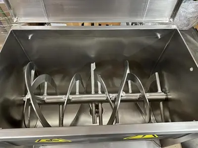 New NEC 150 Cu Ft Stainless Steel Double Ribbon Blender