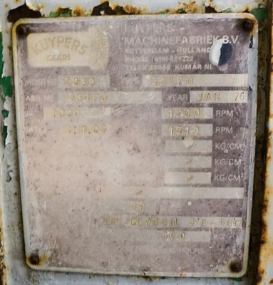 USED KUYPERS 63070
