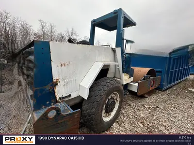 Used 1990 DYNAPAC CA15 II D Single Drum Rollers New Jersey US | Proxy Equipment #1385308