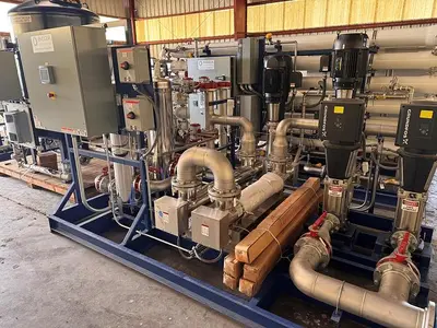 USED 2019 EVOQUA WATER TECHNOLOGIES RO/DI SYSTEM WITH SOFTENING CAPABILITY