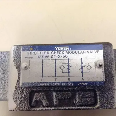 USED YUKEN MSW-01-X-50