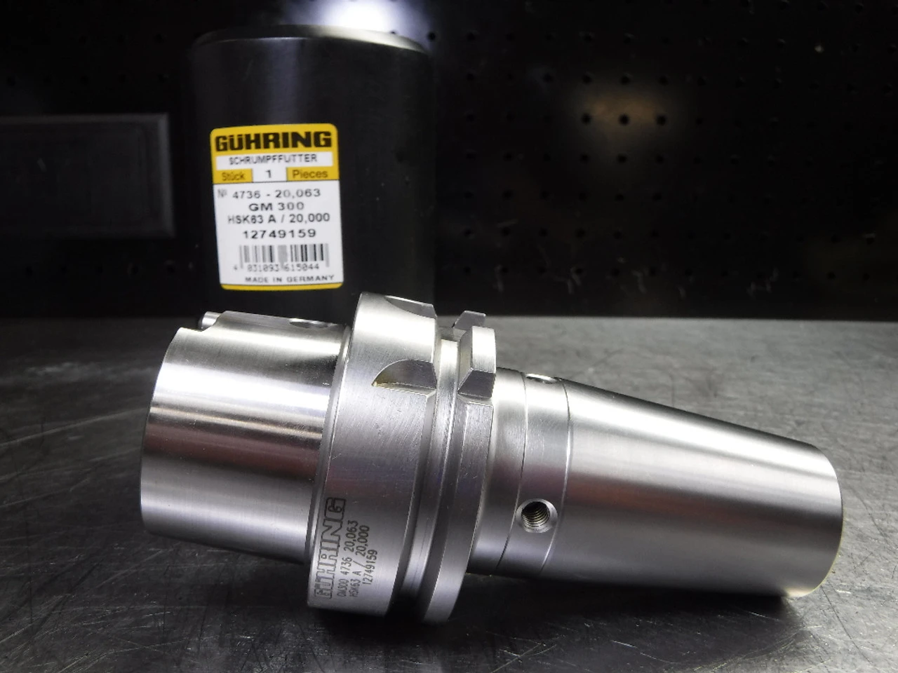 Guhring HSK63A 20mm Shrink Fit Holder 102mm Projection 12749159 (LOC1372A)