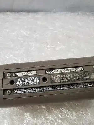 COHU SOLID STATE CAMERA 4815-5000-0000