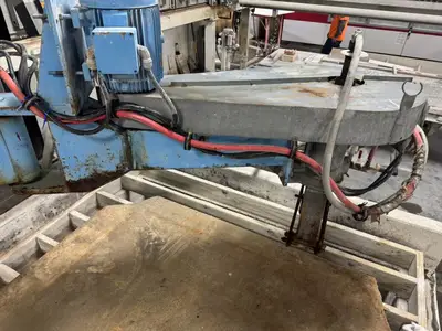 Used 2002 SAWING SYSTEMS RADIAL ARM POLISHING Polishing Machinery including Buffers Michigan US | All Used Stone Equipment #1568614