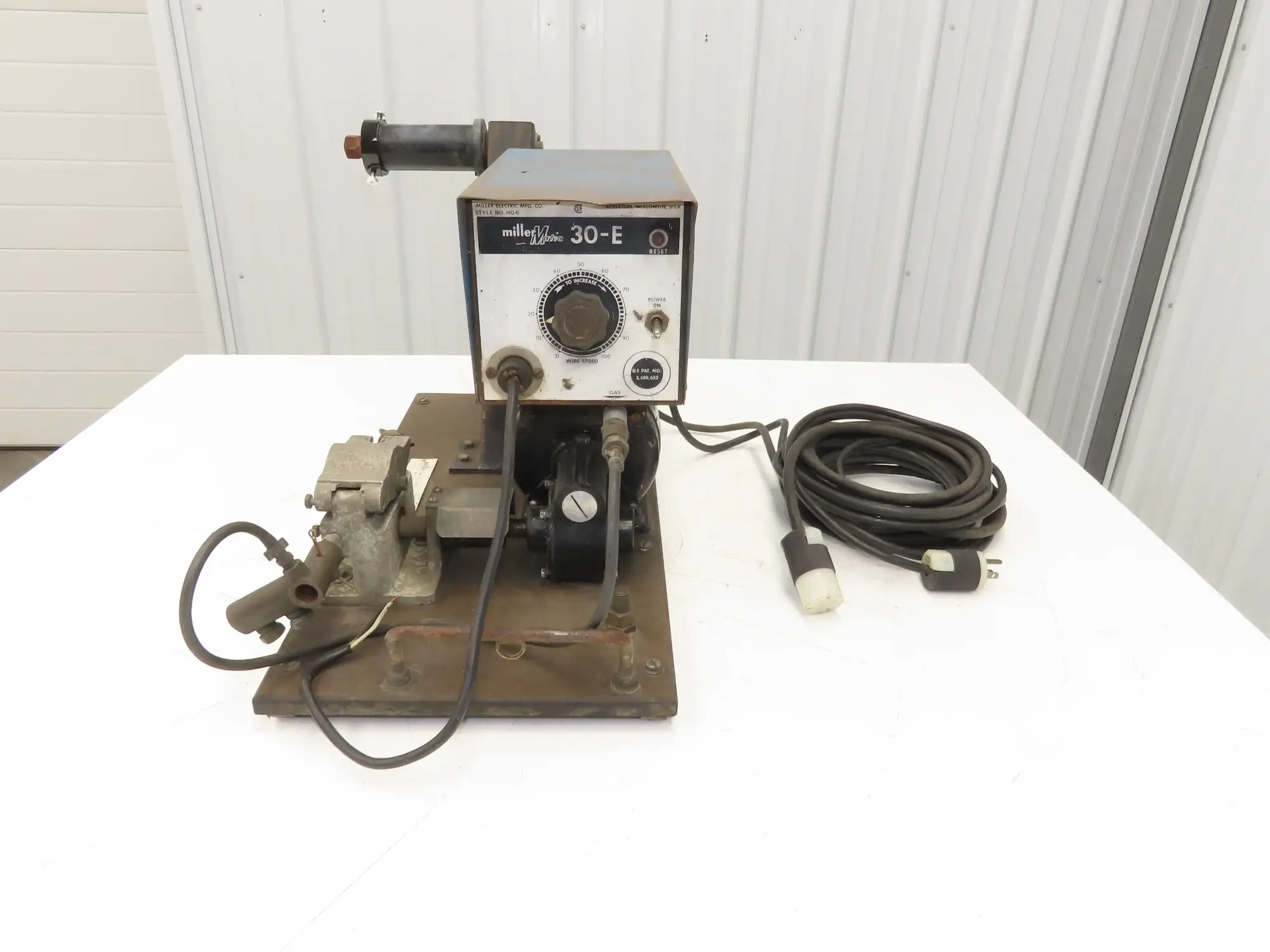 Miller HG-6 Mig Welder 30-E Wire Feeder 115V Millermatic Spool .045" Rollers