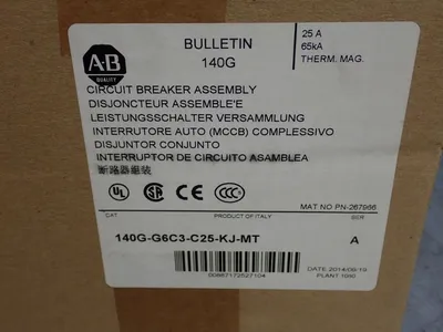 NEW ALLEN BRADLEY 140GG6C3C25KJMT