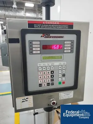 USED All-Fill All-Fill Alpha CheckWeighers Model CW-10 Check Weigher