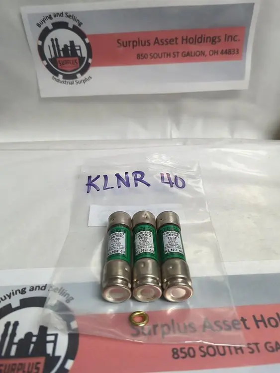 Used LITTELFUSE KLNR-40 Miscellaneous Equipment (Electrical & Power) | Surplus Asset Holdings #1191611