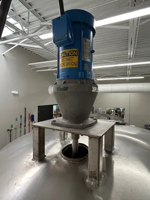 USED PERMA-SAN Stainless Steel Mixing Tank