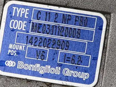 USED BONFIGLIOLI C 11 2 NP P80