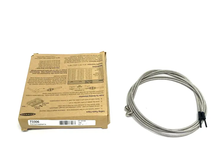 New | in-Stock Banner Engineering Angled Plastic Fiber Unit, Opposed Mode, SteelSkin 73306 Sensors Michigan US | Maverick Industrial Sales #1424697