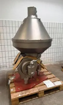 NEW: Alfa-Laval HBPX 6000 blood plasma separator, 316SS.