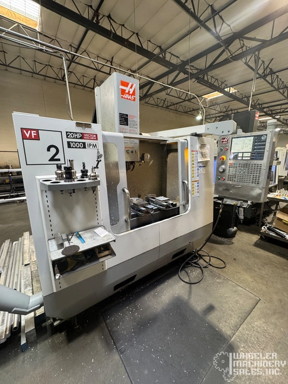2007 HAAS VF-2D MACHINING CENTERS, VERT., N/C & CNC | Wheeler Machinery Sales