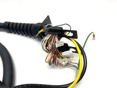 USED FANUC CABLE AND PANEL ASSEMBLY