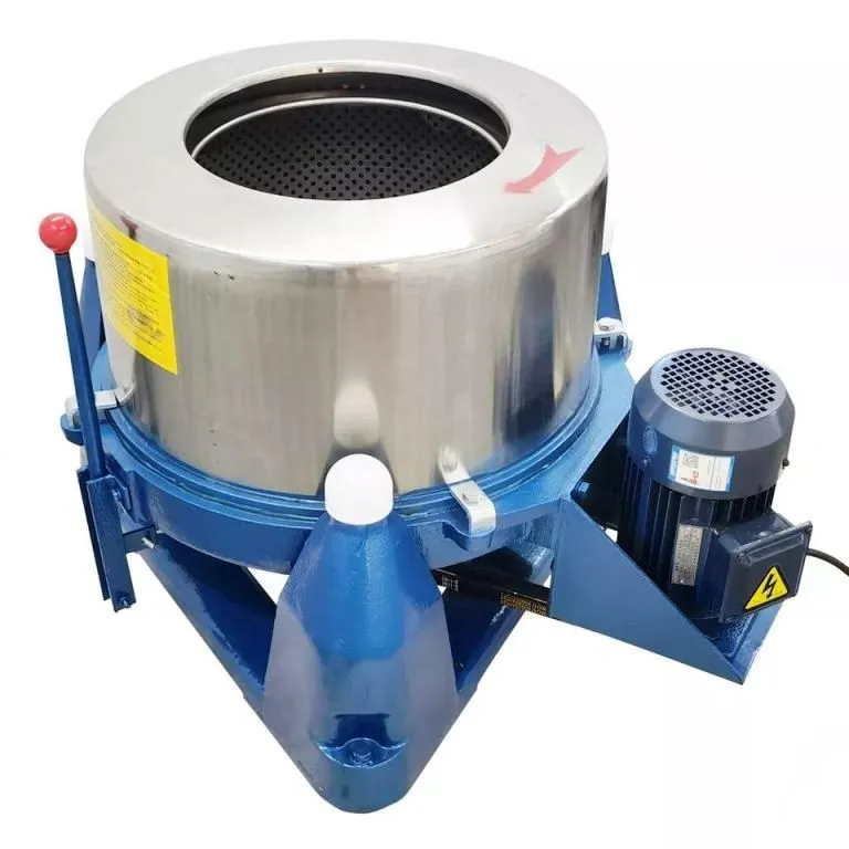 NEW: Chinese 20 x 11 perforate basket laundry centrifuge, 304SS.