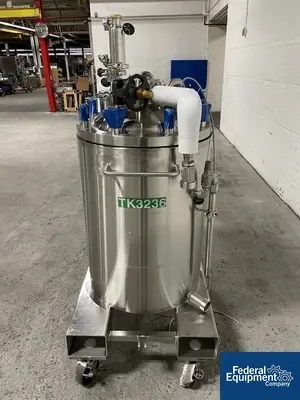 USED Precision 125 Liter Integrated Biosystems Cryovessel, 316L S/S, 50/65#