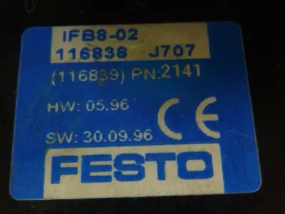 USED FESTO IFB8-02