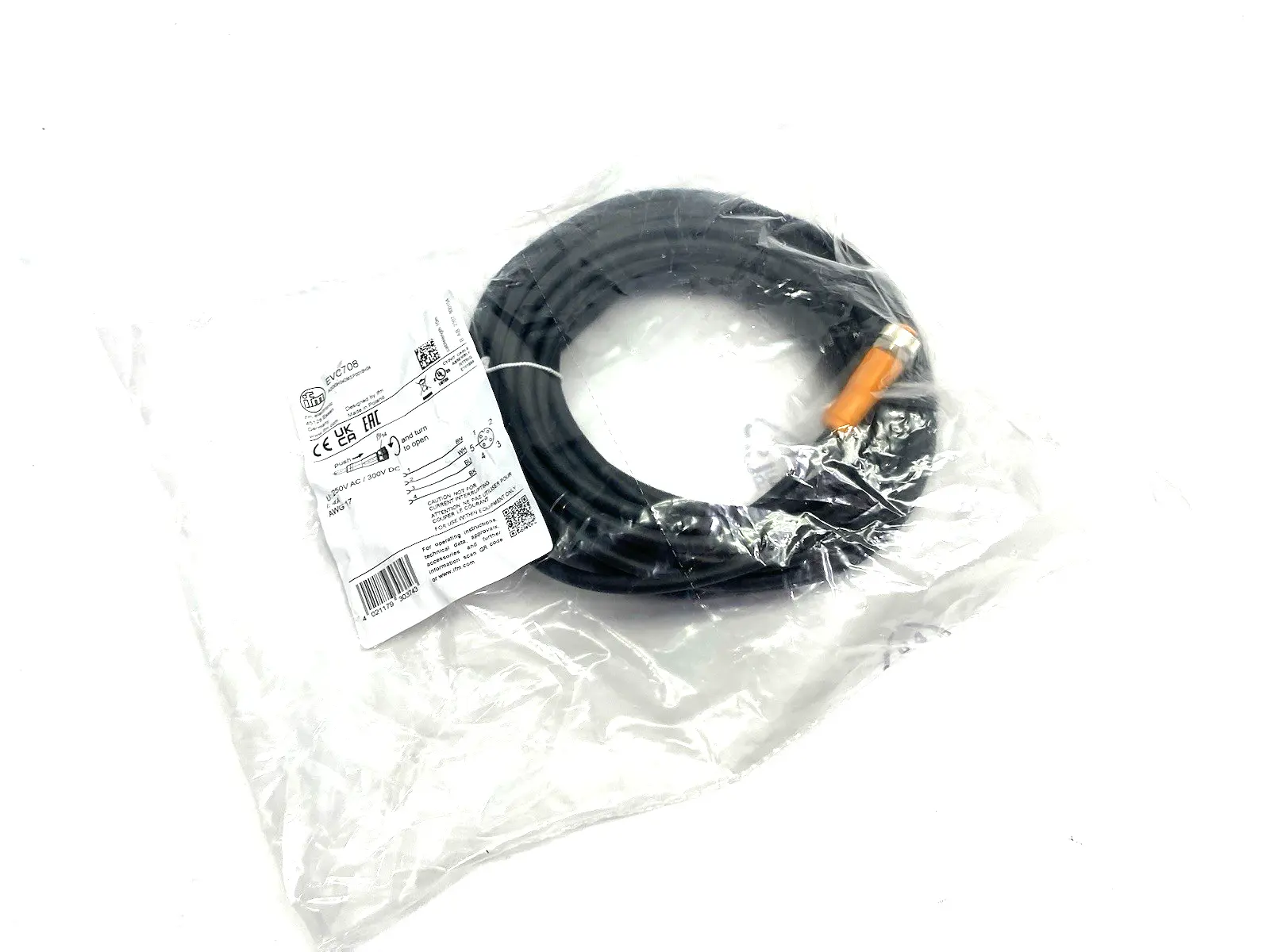 New | in-Stock IFM SINGLE ENDED FEMALE CORDSET 10M M12 ADOGH040MSP0010H04 Cable & Wire | Maverick Industrial Sales #1101857