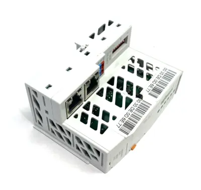 Used Wago Ethernet Fieldbus Coupler 100MBit 2-Port PLC Ethernet Equipment Michigan US | Maverick Industrial Sales #1414292