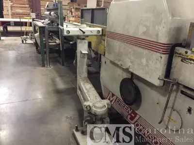 USED MEREEN JOHNSON 441 RIP SAW WITH CAMERON AUTOMATION INFEED