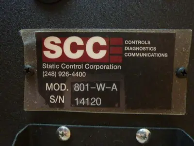 Used STATIC CONTROL SYSTEMS 801-W-A Interface Monitors Michigan US | Ideal Machinery #1233049