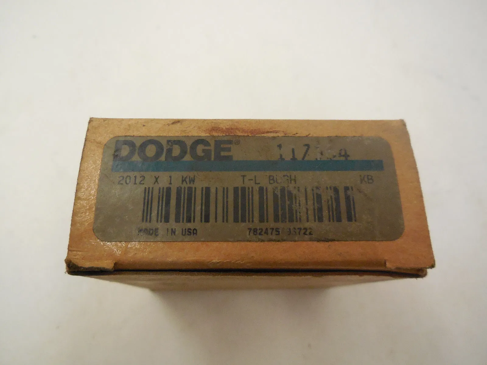 NEW DODGE 2012X1-KW TAPER LOCK BUSHING 117164 2012X1KW