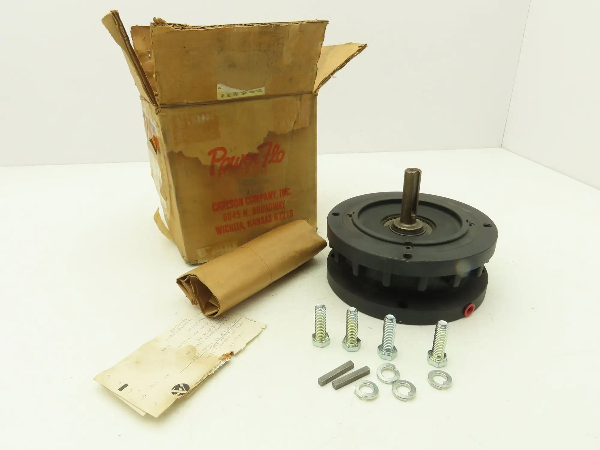 Carlson Power-Flo 625 SBCC Pneumatic Clutch Brake 56C-Face 5/8"Shaft 20-80psi