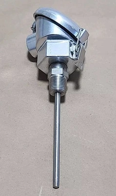 *NEW SURPLUS* Unbranded Thermocouple 4" Probe 1/4" Rod Dia + Warranty!