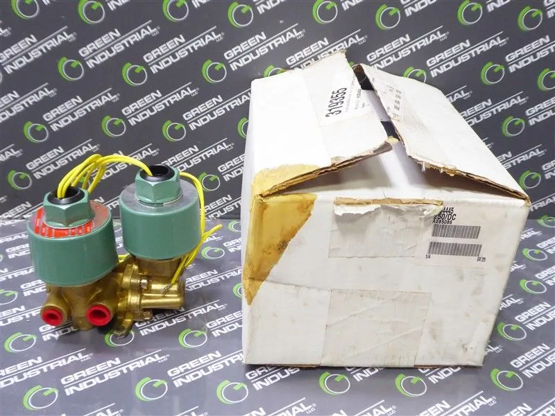 ASCO HC834445 Red Hat Solenoid Valve New NIB