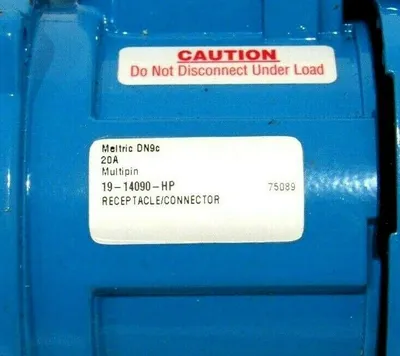 NEW MELTRIC 19-14090-HP RECEPTACLE / CONNECTOR 20A 1914090HP