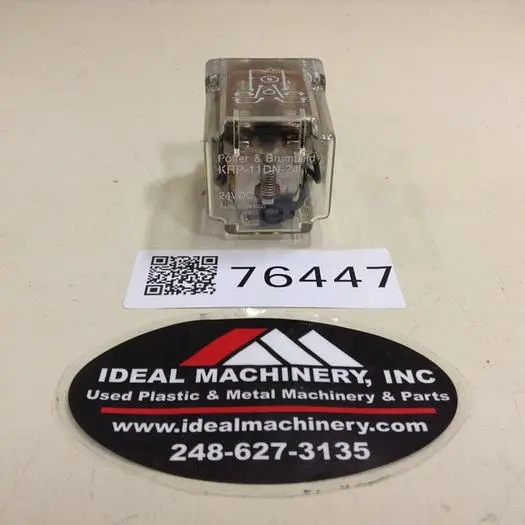 Used POTTER & BRUMFIELD KRP-11DN-24 Relays & Switches Michigan US | Ideal Machinery #711642