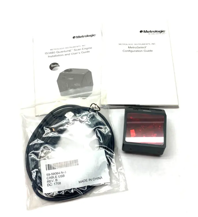 Used HONEYWELL, METROLOGIC QUANTUME OMNIDIRECTIONAL SCANNER, HANDS-FREE Misc Industrial Equipment | Maverick Industrial Sales #1103074