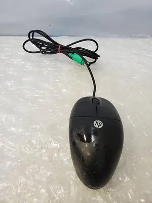 HP BLACK MOFXKO WIRED MOUSE