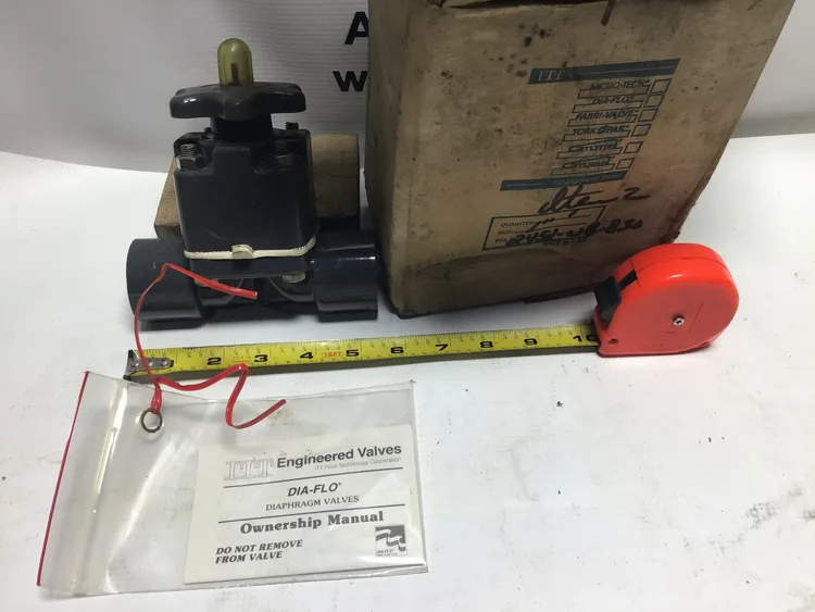 Used ITT GRINNELL – A TRUSTED NAME IN INDUSTRIAL SOLUTIONS. 2451 DIA-FLOW INDUSTRIAL DIAPHRAGM VALVE. Valves/Fittings | Moses B Glick #996032