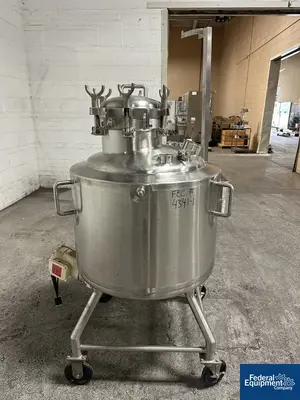 USED Northland 40 Gal Northland Jacketed Receiver Tank, 316 S/S, 55/70#