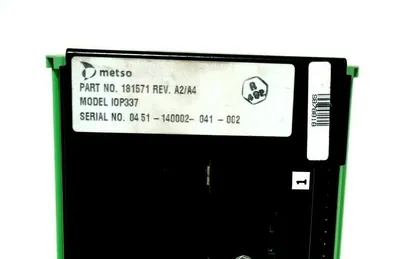 USED METSO IOP337