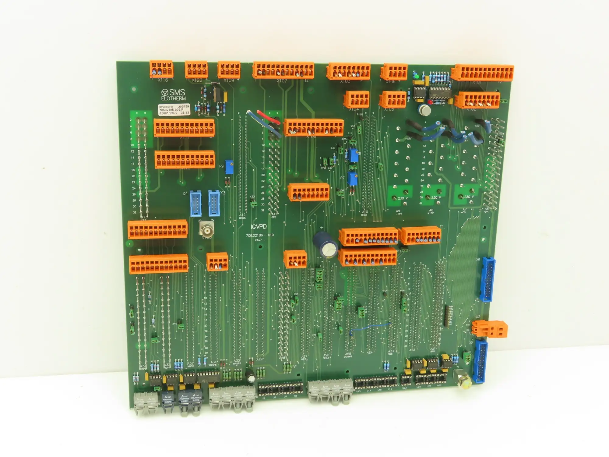 SMS Elotherm IGVPD Printed Circuit Control Board PCB 70602186-002-F
