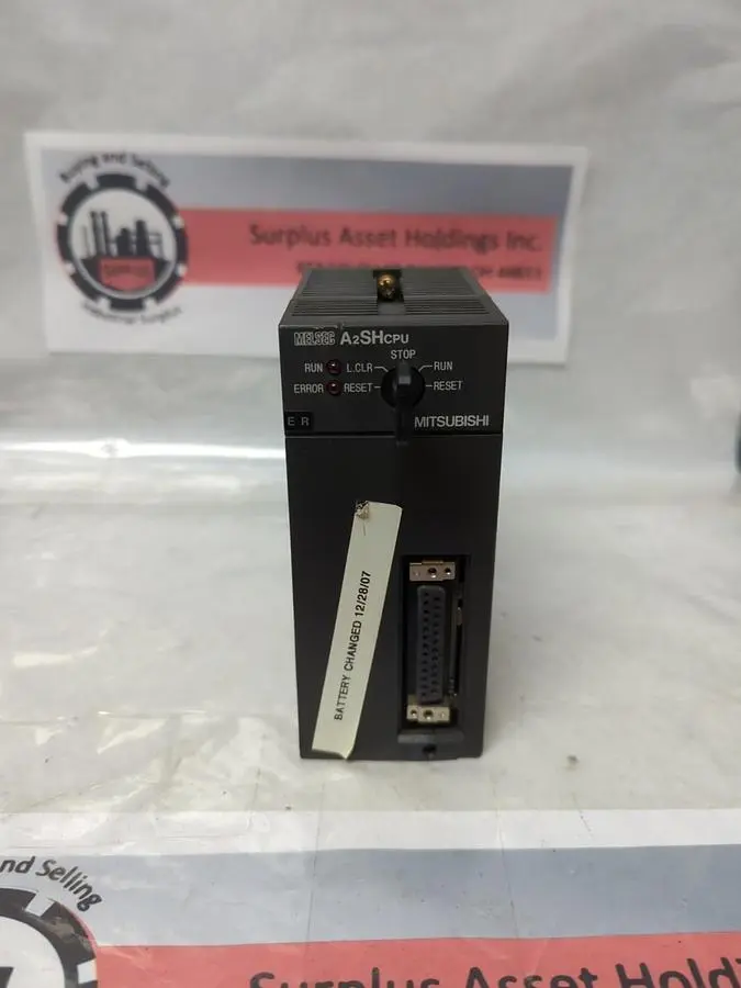 Used MITSUBISHI A2SHCPU Industrial Controls Ohio US | Surplus Asset Holdings #1239957