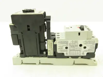 Fuji Elec BM3RSB-P63 Manual Starter .4-.63A Adj Overload w Contactor Lot of 2