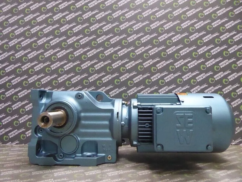 1.5 HP SEW Eurodrive K67DT90S48MG2HR 230YY/460Y 1740 RPM 108.03 Ratio Used
