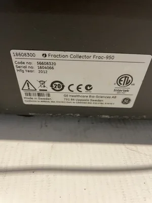 GE Healthcare Bio-Sciences Frac-950 Fraction Collector