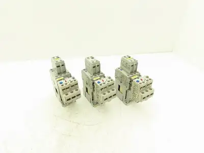 Allen Bradley 193-EA1EB Motor Starter Overload Relay 1.6-5A 120V Coil Lot of 3
