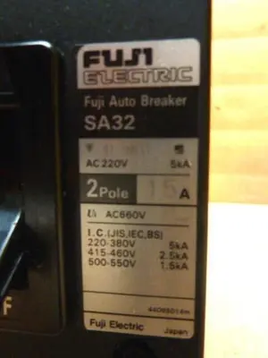 USED FUJI ELECTRIC SA32-15