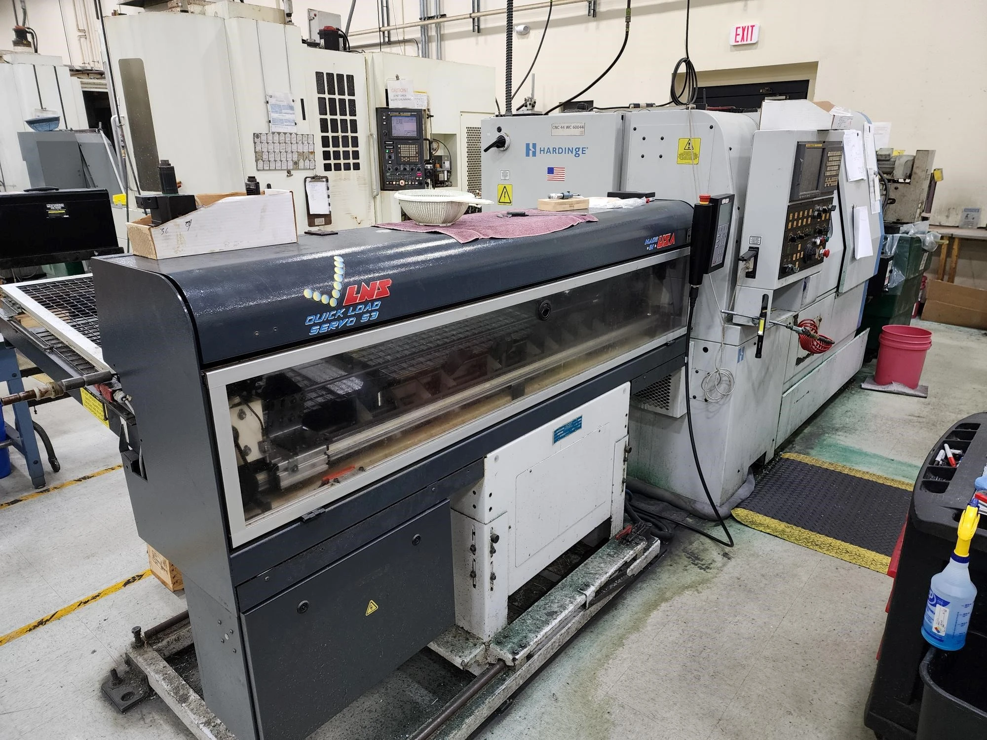 USED 2007 Hardinge ELITE 51 MS Live Tool, Subpindle