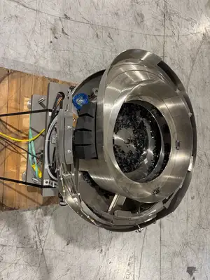 USED FORTVILLE FEEDERS APPROX. 30" AT WIDEST POINT, 15" INNER