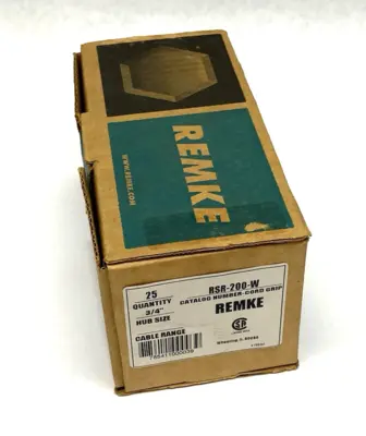 New | in-Stock Remke Cord Grip, 3/4 NPT, Cable Range, Aluminum, Form Size 3 Electrical Fittings Michigan US | Maverick Industrial Sales #1402292